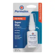 PERMATEX Super Glue 28g Tube Fast Drying Clear PX49450