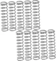 MUCKLILY Stainless Steel Extension Springs Kit 10pcs Home Repair Compression Springs