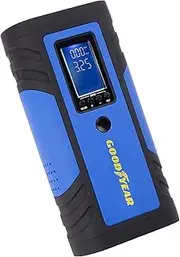 [Goodyear] GOD0019 Digital Portable Compressor 150 PSI 8 Amp 2600mAh 7.4V USB C Type Charging, Blue
