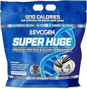 Evogen EVO Super Huge Mass Gainer 5.44 kg, Cookies and Cream (28 Servings)