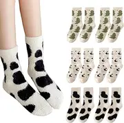 [SEPWGUMD] Women's Cuddly Socks Fluffy - Exquisite Sleeping Socks, Perfect Stopper Socks for Women & Women, Fluffy & Fluffy Socks - Cuddly & Fuzzy Socks for Ultimate Cosiness