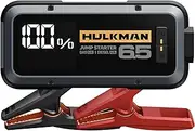 HULKMAN Alpha65 Jump Starter 1200 Amp Car Starter for up to 6.5L Gas and 4L Diesel Engines with LED Display 12V Lithium Portable Car Battery Booster Pack