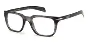 David Beckham DB 7070 2W8 Men's Glasses Grey Size 52 - Private Health Rebate - Blue Light Block Available