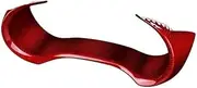 ATATNK Real Hard Carbon Fiber Compatible for Kia Stinger 2018 2019 2020 2021 2022 2023 LHD Car Steering Wheel Speedometer Frame Interior Trim(Compatible for LHD Red Carbon)