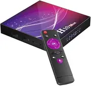 Android 10.0 TV Box, 4GB RAM 64GB ROM,H313 Quad-Core 64Bits ARM Cortex-A53@ Up to 1.5 Ghz Supports 2.4G 5G Dual Wifi/4K/BT 5.0 /USB 2.0/3D/H.265 Smart TV Box,4gb+32gb