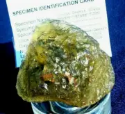 Libyan Desert Glass Meteorite Tektite impact Cantimani stone( 750 ct)Dark Green