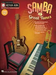 Samba Jazz Play-Along Vol 147 Bb Eb C BC Instruments Sheet Music 9 Song Book CD