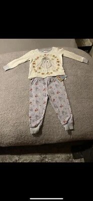 Mothercare Disney Eeyore Christmas pyjamas Age 12-18 Months New