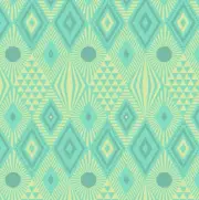 OOP Tula Pink TABBY ROAD Geometric LUCY PWTP096 Clear Skies Fat Quarter