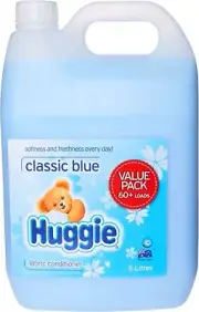 Huggie Fabric Softener Conditioner Classic Blue Fragrance 5L-Au