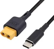 NFHK USB-C Charging Cable SC100 Protocol XT60 to Type C Fast Charging Cable for RC Lipo Battery Quadcopter Multicopter Aero Modelling 50 cm