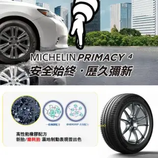 【Michelin 米其林】PRIMACY 4-2354518吋_235/45/18_四入組 輪胎(車麗屋)