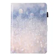 For iPad 10.2 inch Colored Drawing Horizontal Flip PU Leather Case with Holder & Card Slots