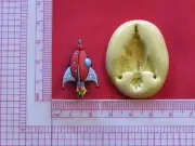 Rocket Ship Silicone Mold Resin Clay Candy A922 Resin Candy Chocolate