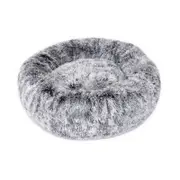 Superior Pet Plus Curl Up Cloud Calming Dog/Cat Bed Dove Grey Jumbo 110cm