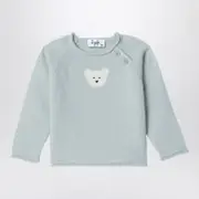 [Il Gufo] Light Green Wool Pullover 12 M Green
