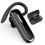 Bluetooth Earpiece for Cell Phones, V5.1 Wireless Headset Handfree with Batte...