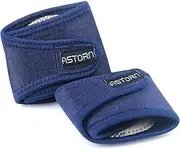 Foot Pain Relief Arch Support Brace for Women & Men Set of 2 | Compression Arch Support Sleeves with Comfort Gel Cushions | Adjustable Plantar Fasciitis, Bunion and Arch Pain Relief Brace by Astorn