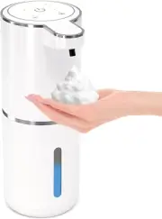 Automatic Foaming Soap Dispenser,Touchless Foam Soap Dispenser,13.5Oz Rechargeab