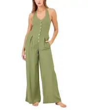 L*Space Alena Linen-Blend Jumpsuit
