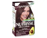 Garnier NutrisseUltra Colour Permanent Hair Colour - 4.15 Iced Chestnut