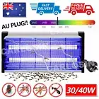 40W Electric UV Mosquito Fly Insect Pest Killer Bug Zapper Trap Lamp In/outdoor