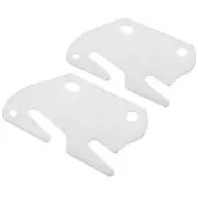 2 Pcs Bed Frame Hardware Accessories Replacement Rail Hooks and Brackets