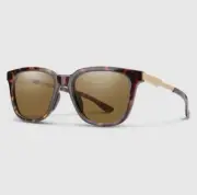 NIB SMITH ROAM SUNGLASSES Matte Tort $199 ChromaPop Polarized Brown Tortoise