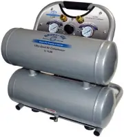 NEW Grobet 14.500 Ultra Quiet Oil Free Lightweight Air Compressor