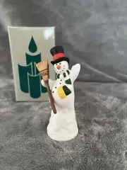 Partylite Candle Snuffer Snowman P7005 W/ Box