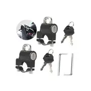 2 Pcs Motorcycle Helmet Lock, Motorbike Helmet Lock Motorbike Accessories,
