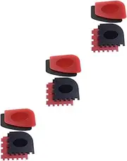 Happyyami 3sets Griddle Scraper Food Scraper Cool Lodge Grill Pan Oven Grill Spatula Grills Burger Gel Bread Cleaner Table Crumb Scraper Grill Grate Scraper Scrapper Cooking Smasher 4pcs*3