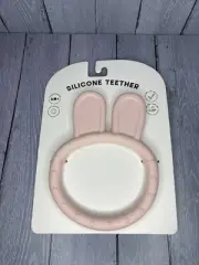 Silicone Baby Bunny Silicone Teether Easter Basket BPA PVC FREE