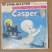 1961 Casper the Friendly Ghost View-Master Reels Packet GAF B533 Sealed (ag)