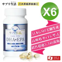 在飛比找Yahoo奇摩購物中心優惠-【補充生活-サプリ生活】日本深海魚油DHA＋EPA (150