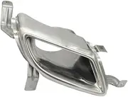 Muffler Tail Throat Tail End Pipe Decoration Cover Trim Stainless Steel Car Exhaust Pipe Muffler Tail For Hyundai Santa Fe exhaust tip(LH 2013-2015)