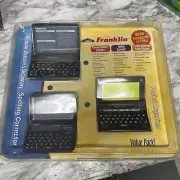 New Franklin Electronic Dictionary MWD-400/ Ncs101 And Rolex Bundle-