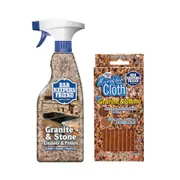 Bar Keepers Friend Granite & Stone Cleaner Set