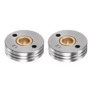 2pcs U Groove 0.05" Mig Welder Wire Feed Drive Roller 36x10x11x4.5mm Aperture