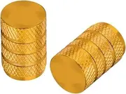VLOZDJOF Compatible with Hornet NT1100 CBR650R CBR400R CB500 Shadow PCX VFR750 XADV Forza 750 Monkey Tire Valve Stem Cap Motorcycle Accessories(Gold)
