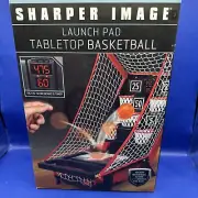 Sharper Image Tabletop Basketball Launch Bucket Game New Contents still sealed