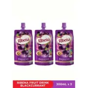 Original Taste Ribena Blackcurrant Fruits Drink 300ml x 3 Packs, FAST SHIPPING
