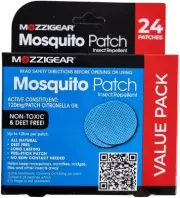 Mozzigear Mosquito Patch - Sticker Insect Repellent 24 Value Pack - Non-Toxic...