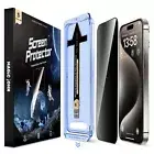 MAGIC JOHN 2Pack For iPhone 15 14 13 12 11Pro Max Privacy Glass Screen Protector