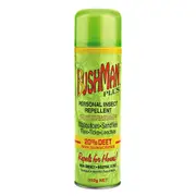 Bushman Plus 350g Aerosol Spray Personal Insect/Mosquitoes Repellant BP350A GRN