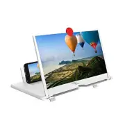 12"Screen Magnifier Amplifier,3D HD Mobile Phone Magnifier Projector Screen