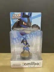 Super Smash Bros. Lucario amiibo Figure (NTSC-J) *BRAND NEW, SEALED* US Seller