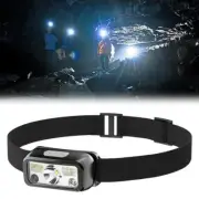 Super Bright LED Headlamp Rechargeable Headlight Flashlight Torch Motion Sensor