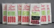 Swankie Christmas Holiday Lot of 8 Pocket Tissues Dear Santa Define Good NEW