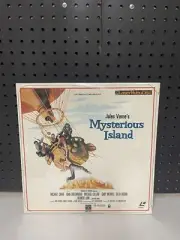 Jules Verne’s Mysterious Island laserdisc Rare And Sealed